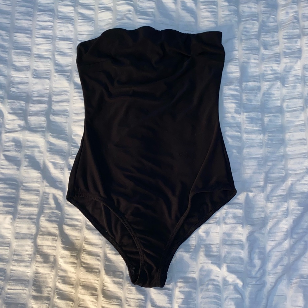Tube top body suit